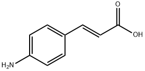 4-胺桂皮酸, 17570-30-8, 结构式