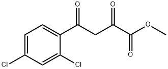 4-(2,4-二氯-苯基)-2,4-二羰基-丁酸甲基酯,175711-73-6,结构式