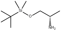 (S)-1-(TERT-BUTYLDIMETHYLSILYLOXY)PROPAN-2-AMINE 结构式