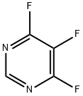 4,5,6-トリフルオロピリミジン 化学構造式