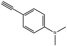 4-エチニル-N,N-ジメチルアニリン 化学構造式