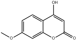 4-HYDROXY-7-METHOXYCOUMARIN Struktur