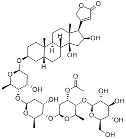 LANATOSIDE B Structure