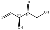 (2R,3R)-2,3,4-trihydroxybutanal Structure