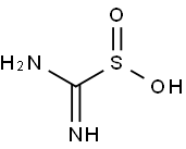 ホルムアミジンスルフィン酸 化学構造式