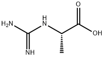 2-GUANIDINOPROPIONIC ACID 结构式