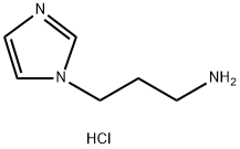 3-(IMIDAZOLE-1-YL)-PROPYLAMINE DIHYDROCHLORIDE, 17583-33-4, 结构式