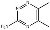 3-AMINO-5,6-DIMETHYL-1,2,4-TRIAZINE Struktur