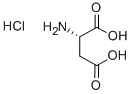 L-Aspartic acid hydrochloride Struktur