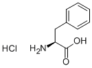 L-フェニルアラニン·塩酸塩 化学構造式