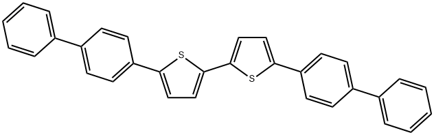 5,5′-二(4-联苯基)-2,2′-联噻吩, 175850-28-9, 结构式