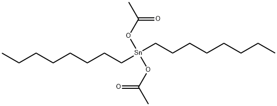 二乙酰氧二辛基锡盐,17586-94-6,结构式