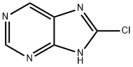 8-氯嘌呤 结构式