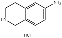 6-氨基-1,2,3,4-四氢-异喹啉盐酸盐, 175871-42-8, 结构式