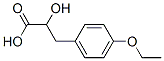 Benzenepropanoic acid, 4-ethoxy-alpha-hydroxy- (9CI) Structure