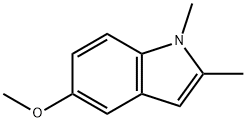 1,2-二甲基-5-甲氧基吲哚, 17591-06-9, 结构式