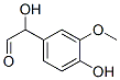 2-hydroxy-2-(4-hydroxy-3-methoxy-phenyl)acetaldehyde Structure