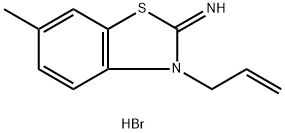 3-Allyl-6-methylbenzo[d]thiazol-2(3H)-imine hydrobromide Structure