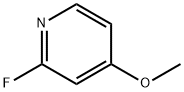 2-フルオロ-4-メトキシピリジン 化学構造式