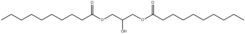 1,3-二癸酸甘油酯, 17598-93-5, 结构式