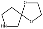 1,4-ジオキサ-7-アザスピロ[4.4]ノナン 化学構造式