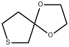 1,4-ジオキサ-7-チアスピロ[4.4]ノナン 化学構造式