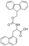 FMOC-DL-1-NAPHTHYLALANINE Structure