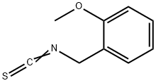 イソチオシアン酸2-メトキシベンジル 化学構造式