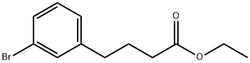 Benzenebutanoic acid, 3-broMo-, ethyl ester 化学構造式