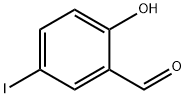 5-碘水杨醛,1761-62-2,结构式