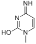 2-Pyrimidinol,1,4-dihydro-4-imino-1-methyl-,(Z)- Structure