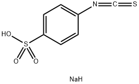 4-イソチオシアナトベンゼンスルホン酸ナトリウム 化学構造式
