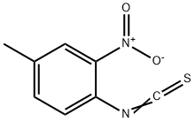 4-メチル-2-ニトロフェニルイソチオシアナート 化学構造式