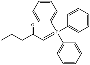 1-(三苯基-Λ5-磷烷叉基)-戊-2-酮, 17615-01-9, 结构式