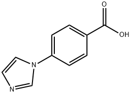 4-(1H-IMIDAZOL-1-YL)BENZOIC ACID Structure