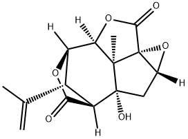 木防己苦毒宁 结构式