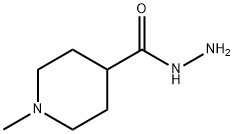 1-甲基哌啶-4-甲酰肼, 176178-88-4, 结构式