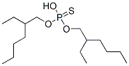 O,O-bis(2-ethylhexyl) hydrogen thiophosphate Struktur