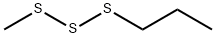 Methyl propyl trisulfide Structure