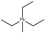 triethylmethylplumbane Structure