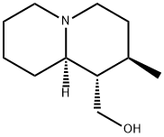 (1S,2R,9R)-2-METHYL-OCTAHYDRO-2H-QUINOLIZIDINE-1-METHANOL 结构式