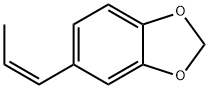 (Z)-5-(propen-1-yl)-1,3-benzodioxole Structure