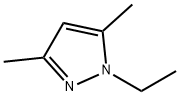 1-エチル-3,5-ジメチル-1H-ピラゾール 化学構造式