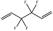 3,3,4,4-テトラフルオロ-1,5-ヘキサジエン 化学構造式