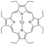 2,3,7,8,12,13,17,18-OCTAETHYL-21H,23H-PORPHINE COBALT(II) Structure