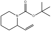 2-ビニルピペリジン-1-カルボン酸TERT-ブチル 化学構造式