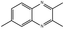 2,3,6-トリメチルキノキサリン 化学構造式