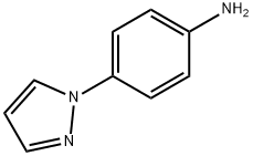 4‐(1H‐ピラゾール‐1‐イル)アニリン 化学構造式