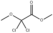 1-甲氧基-1,1-二氯乙酸甲酯 结构式