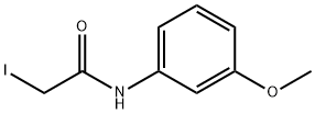 2-Iodo-N-(3-methoxyphenyl)acetamide Structure
